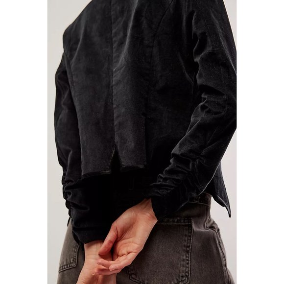 FREE PEOPLE Becky Jacket / Black - Picture 3 of 11